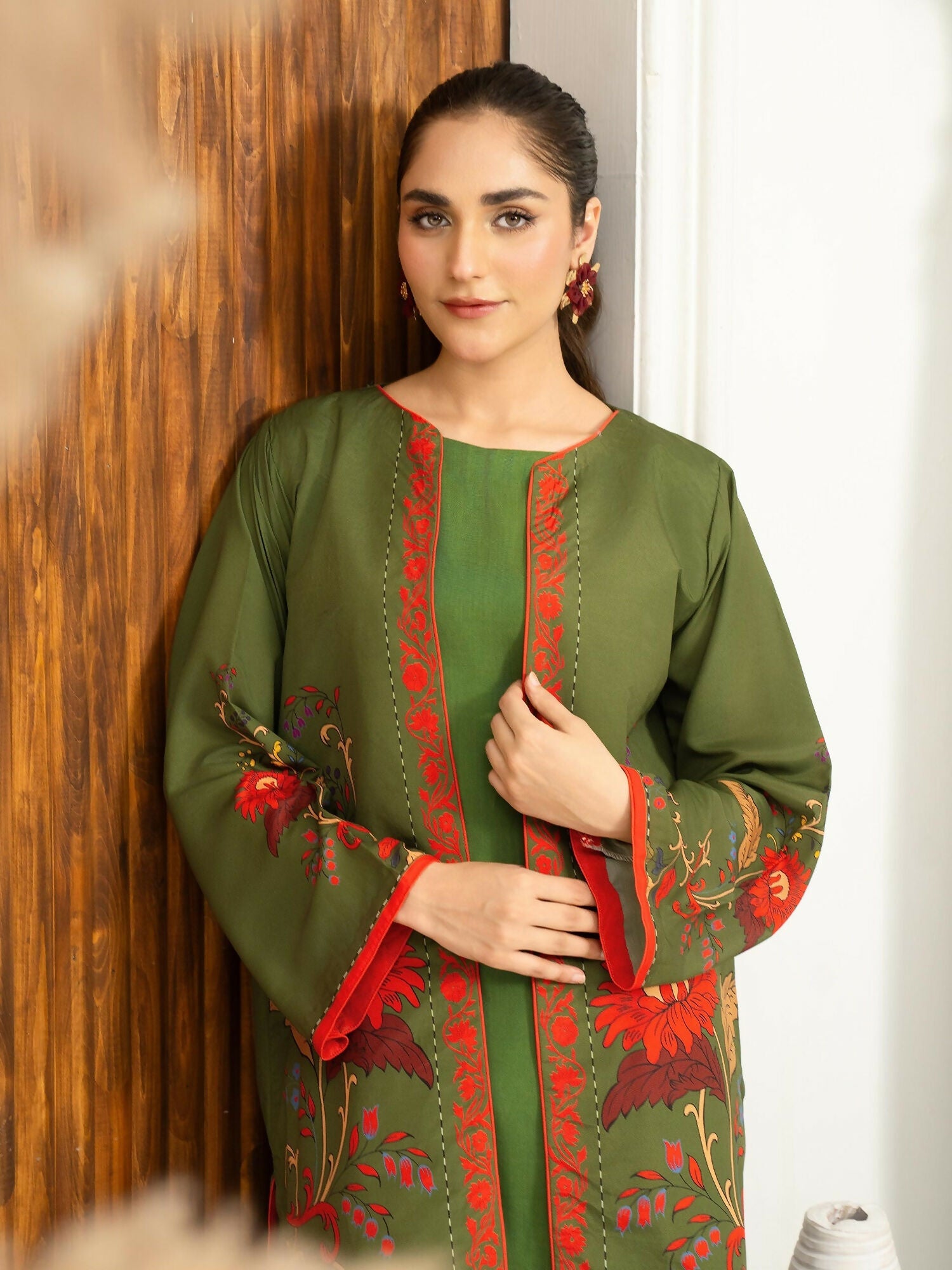 Panache Apparel Florise Lawn Printed Co-Ord Set-Cedrina