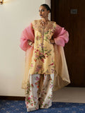 Hussain Rehar Basic Not Basic V Raw Silk Embellished Stitched 3-Piece Suit-Asher