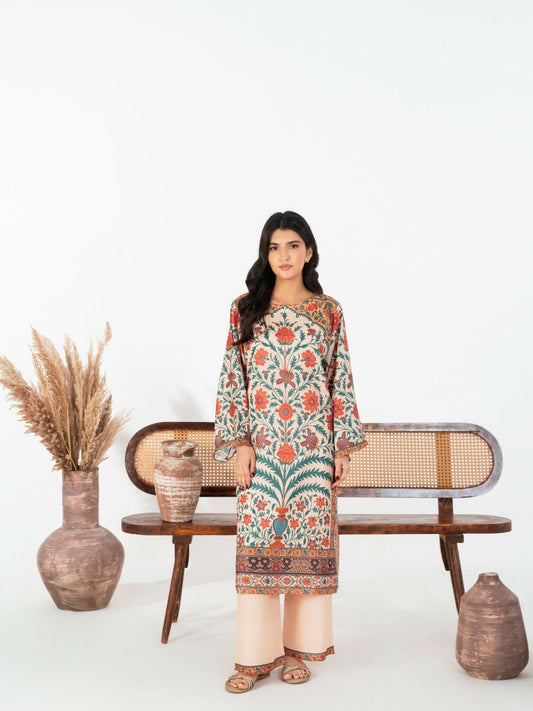 Stylish Collection Enchant Pret Poly Lawn Printed 2-Piece Suit-Jahaniya