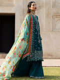 Hussain Rehar Nirmal SS'25 Lawn Embroidered Unstitched 3-Piece Suit-Saher