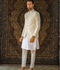 Gem Garments The Sartorial Edit Raw Silk Embellished Prince Coat-Arash