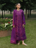 Binilyas Freesia Luxury Lawn Embroidered Unstitched 3-Piece Suit-105 - B
