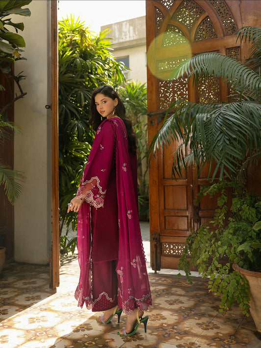 Mahnur Shanaya Vol 2 Lawn Embroidered Unstitched 3-Piece Suit-SH-02