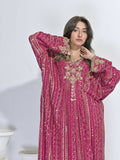 Ruby's Couture Festive Fall'25 Chiffon Embellished Kaftan Set-Maaheen