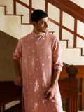 Hussain Rehar The Scent Luxury Pret SS'25 Raw Silk Embellished 2-Piece Suit-Aven