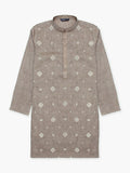 Velvour Boys Cotton Printed Stitched Kurta-VB203-B