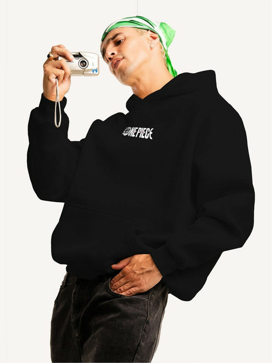 Black Jupiter Hotep Oversized One Piece Printed Hoodie-15055