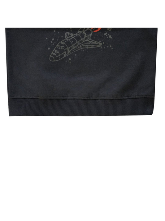Funky Printed Essentials Space Patrol Sweat Shirt-9094