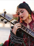 Mahnur Gul Luxury Lawn'26 Embroidered Stitched 3-Piece Suit-G-005