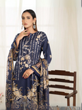Sitara Lawn Embroidered Unstitched 3-Piece Suit-126