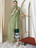 Hussain Rehar Basic Not Basic 2 Raw Silk Embellished Stitched 3-Piece Suit-Dahlia