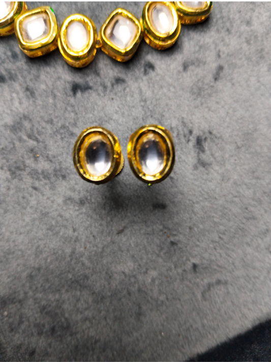 H&A Jewellery Indian Kundan Choker Set