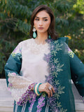 Parishay Ivy Bloom V2 Printakari Lawn Embroidered Unstitched 3-Piece Suit-BLOOM-01