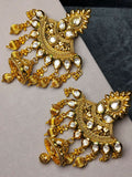 H&A Jewellery Indian Kundan jurao Gold Plated Earrings
