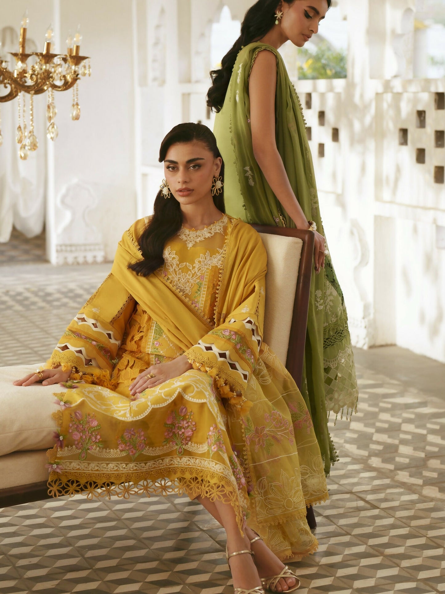 Parishay Shangrila Lawn Embroidered Unstitched 3-Piece Suit-SLA-05