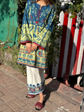 Sehrish Kanwal K-Ord Crepe Printed Co-Ord Set-Lea