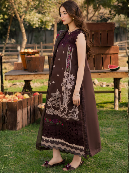 Parishay Summer Queen Vol 2 Lawn Embroidered Unstitched 3-Piece Suit-SQU-06