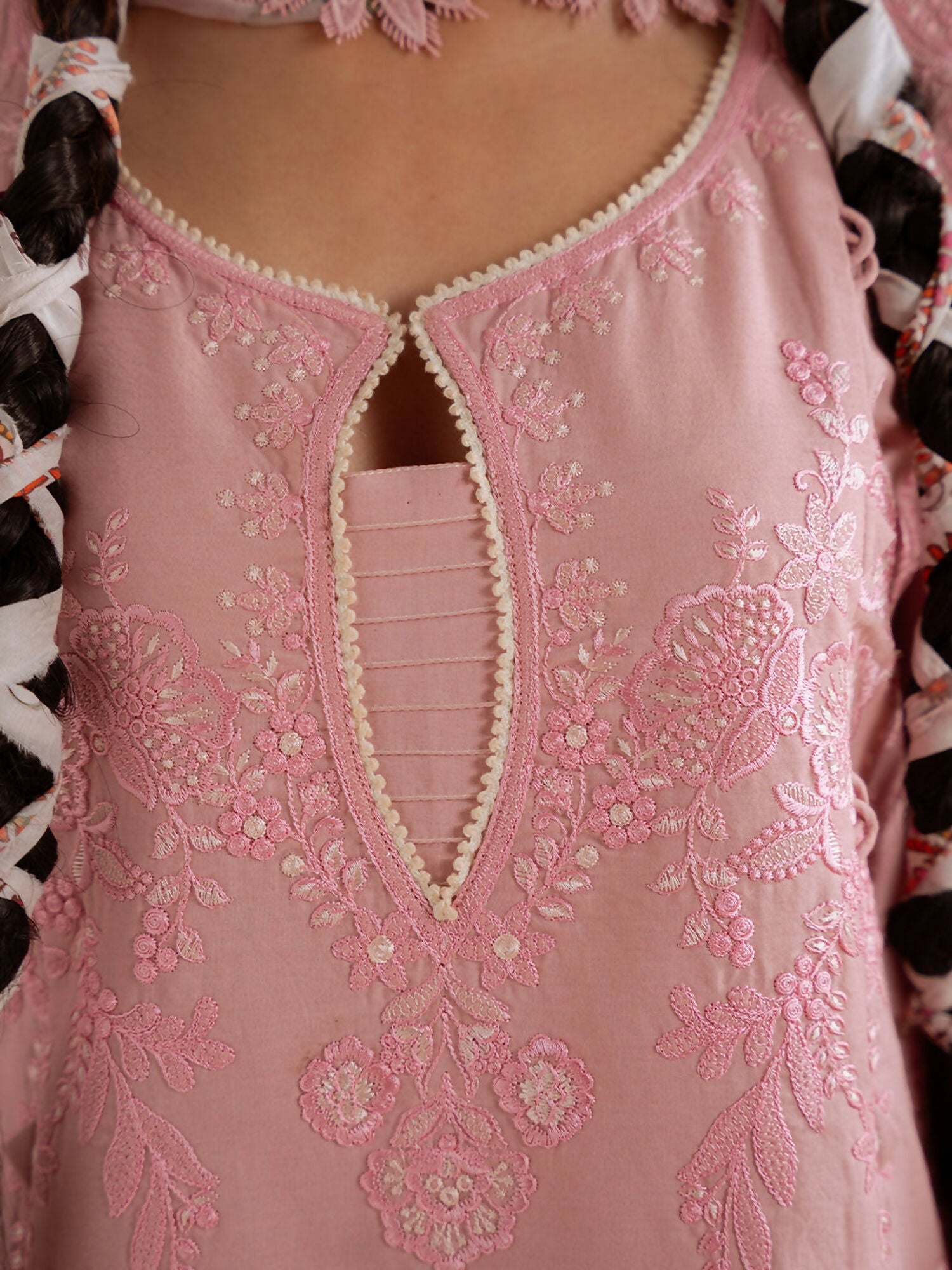 Joolie By Saira Rizwan Lawn Embroidered Unstitched 3-Piece Suit-Leyla-B-SRL25-04