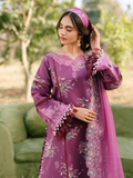 Parishay Ivy Bloom Printkari Lawn Embroidered Unstitched 3-Piece Suit-IVY-13