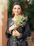 Panache Apparel Solid Story Cotton Lawn Embroidered Stitched Suit-Rhea