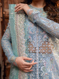 Binilyas Sona Gachi Formals Organza Embroidered Unstitched 3-Piece Suit-D-602