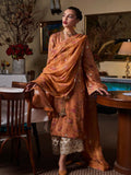 Hussain Rehar Pret SS'25 Raw Silk Embellished Stitched 3-Piece Suit-Dijan