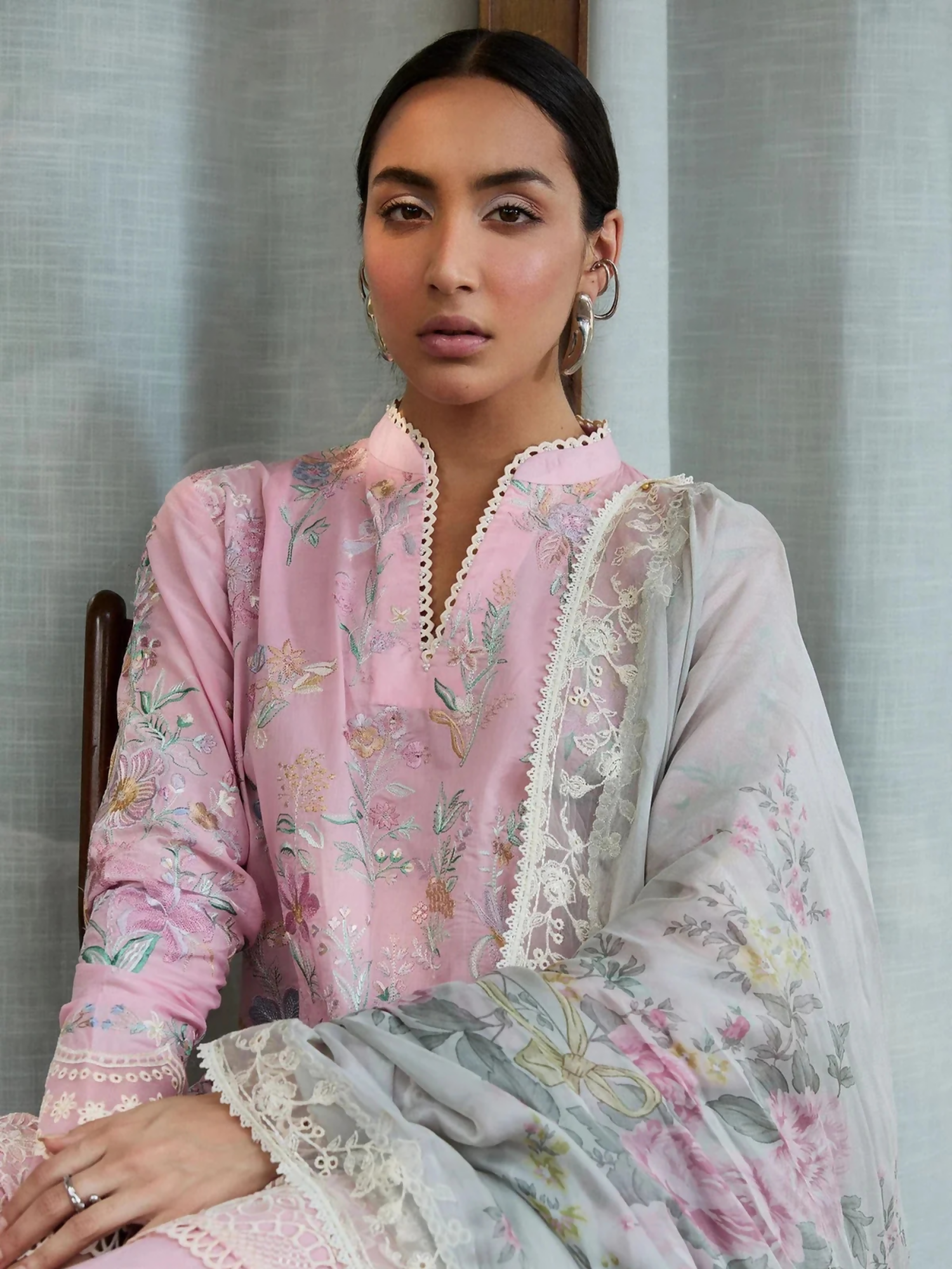 Zara Shahjahan Satori Lawn Embroidered Unstitched 3-Piece Suit-Nozomi-2A