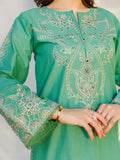 MAK Fashion Dobby Lawn Embroidered Co-Ord Set-Claire