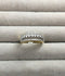 H&A Jewellery 18K Gold Polished Zircon Band Ring