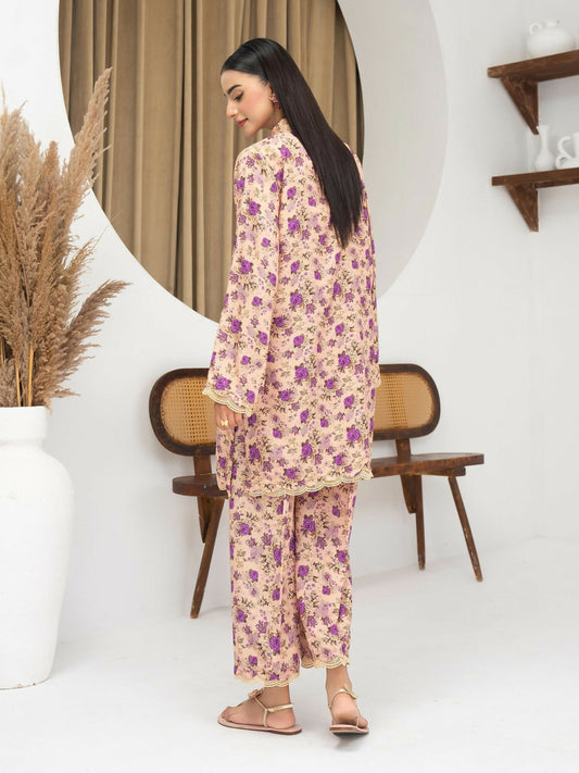 Panache Apparel Florise Lawn Printed Co-Ord Set-Maive