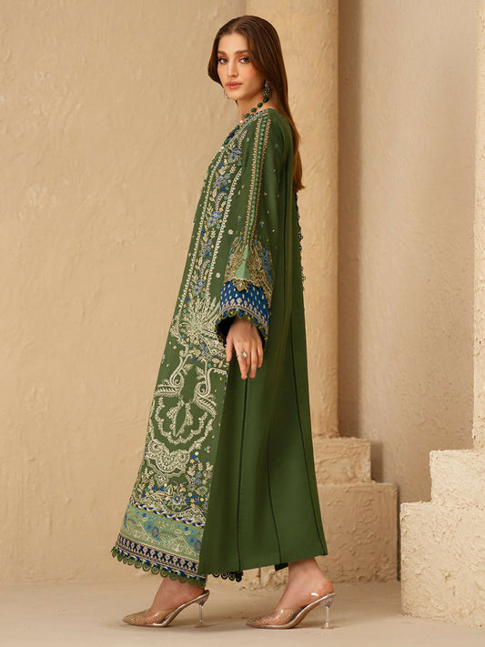 Binilyas Saqqara Kotrai Embroidered Stitched 3-Piece Suit-164-B