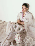 Hussain Rehar Basic Not Basic 2 Raw Silk Embellished Stitched 3-Piece Suit-Conifer