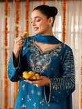 Panache Apparel Noore Eid Edit Sheesha Silk Embroidered Stitched Suit-Gulbaan