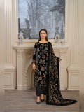 Noori Palachi Embossed Printed Unstitched 3-Piece Suit