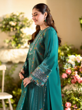 Binilyas Freesia Luxury Lawn Embroidered Unstitched 3-Piece Suit-102 - A