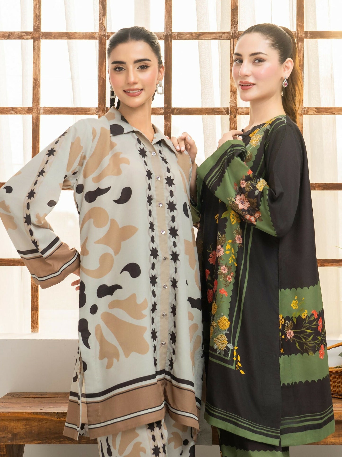 Panache Apparel Florise Lawn Printed Co-Ord Set-Elva