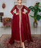 Hani & Umaima Chiffon Embroidered Stitched 2-Piece Suit-Sindori