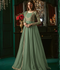 Hani & Umaima Chiffon Embroidered Stitched 2-Piece Suit-Aroosha