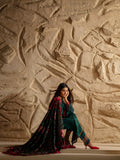 Binilyas Saqqara Kotrai Embroidered Stitched 3-Piece Suit-166-B