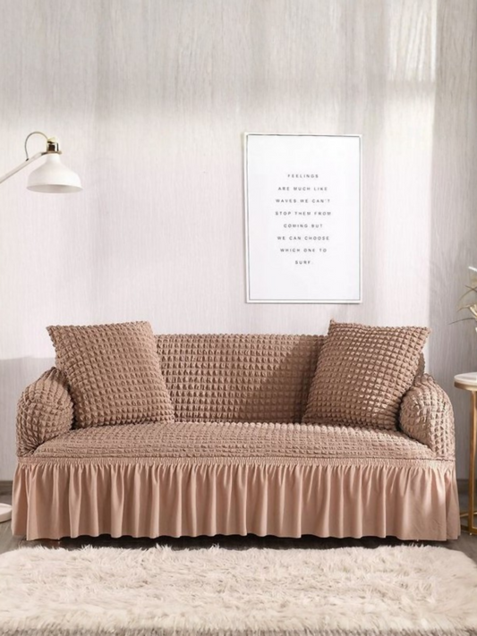 Elegant Bedding Persian Style Jersey Bubble Sofa Cover