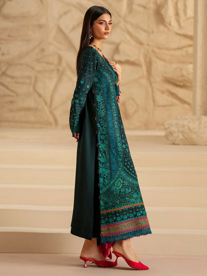 Binilyas Saqqara Kotrai Embroidered Stitched 3-Piece Suit-166-B
