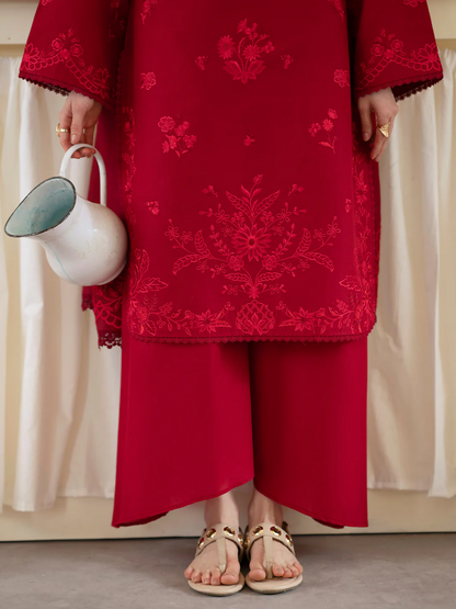 Mahnur Ember Lawn Embroidered Unstitched 3-Piece Suit-EM-012