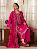 Panache Apparel Noore Eid Edit Raw Silk Embroidered Stitched Suit-Misha