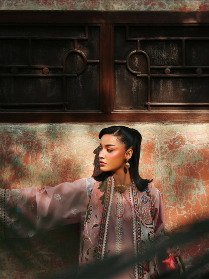 Binilyas Lumina Summer Lawn Embroidered Unstitched 3-Piece Suit-L71-A