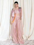 Hussain Rehar Basic Not Basic 2 Organza Embellished Stitched 4-Piece Suit-Linum