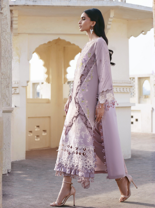 Parishay Shangrila Lawn Embroidered Unstitched 3-Piece Suit-SLA-09