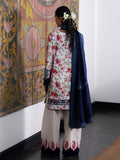 Hussain Rehar Luxury Lawn Embroidered Stitched 3-Piece Suit-Aeri