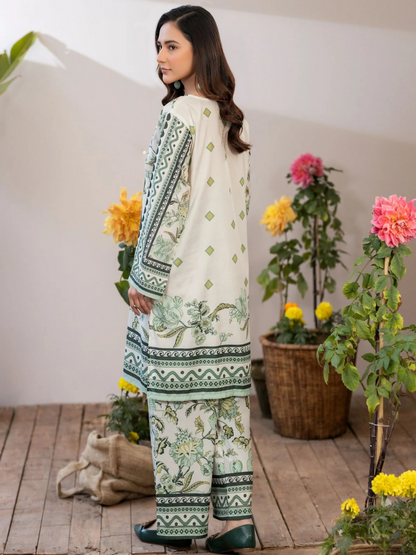 Panache Apparel Crepe De Luxe Crepe Printed Co-Ord Set-Layers