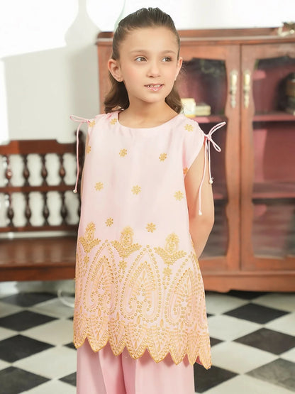 Panache Apparel Noore Eid Edit Cotton Embroidered Stitched Suit-Laadli