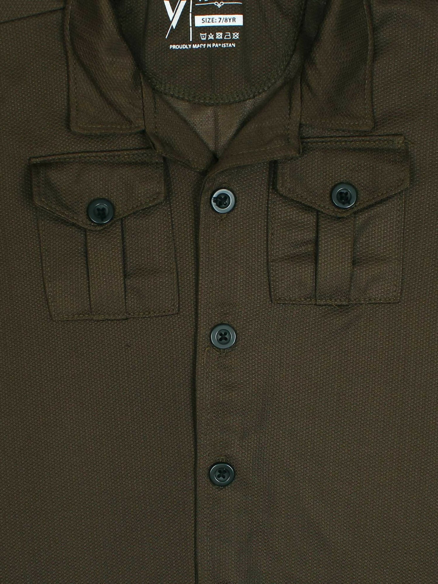Velvour Imported Popcorn Full Sleeves Shirt-VWT40-CS